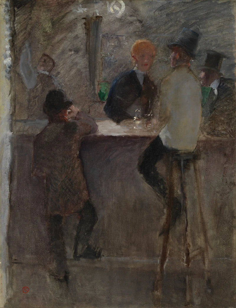 No Bar - Henri de Toulouse-Lautrec