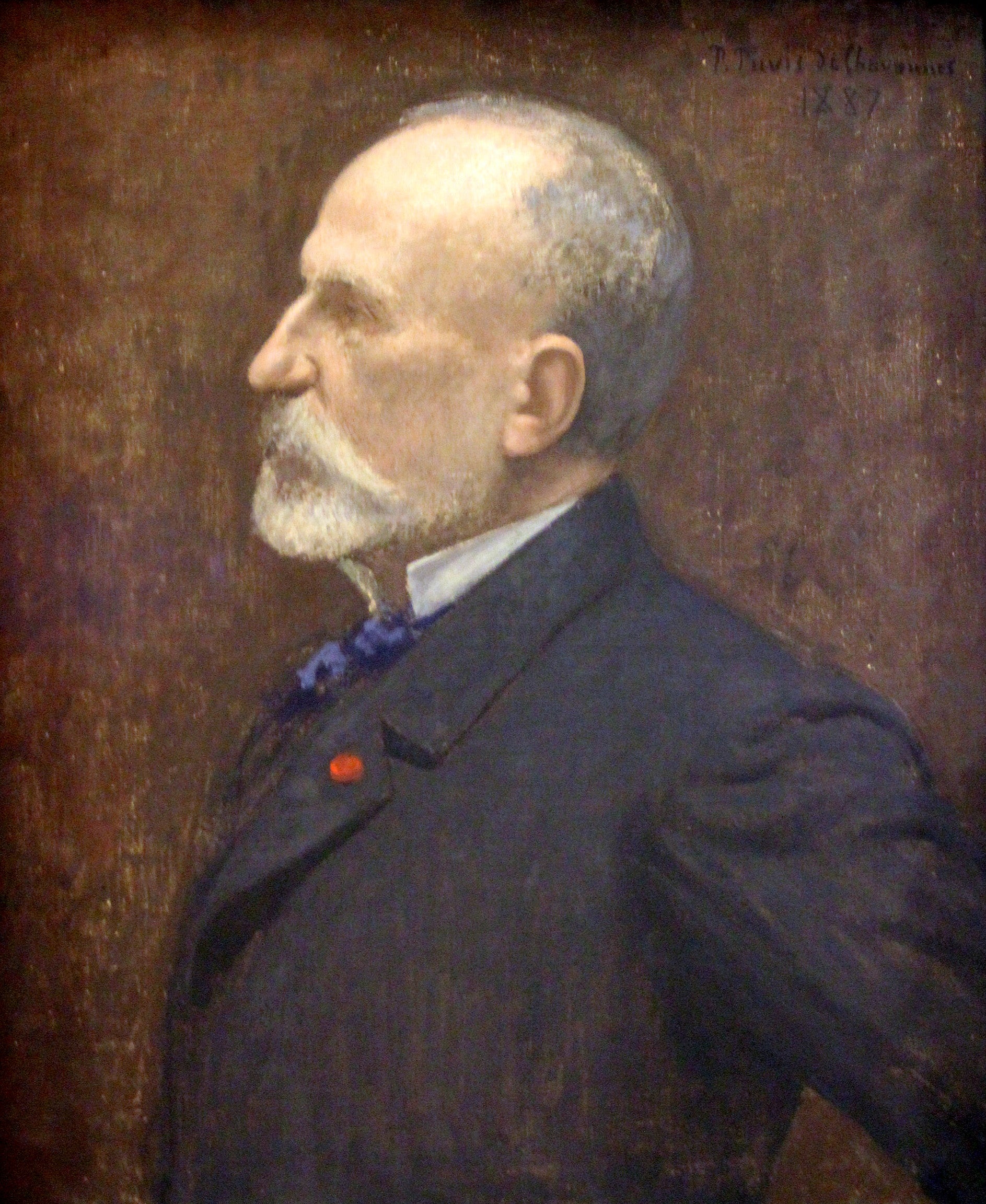 Autoportrait - Pierre Puvis de Chavannes