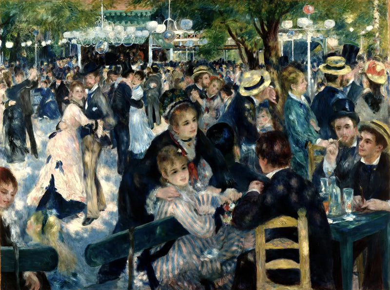 Baile do moinho da Galette - Pierre-Auguste Renoir