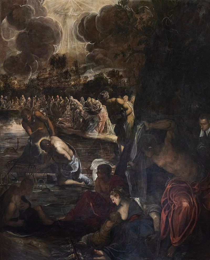 Batismo de Cristo - Jacopo Tintoretto