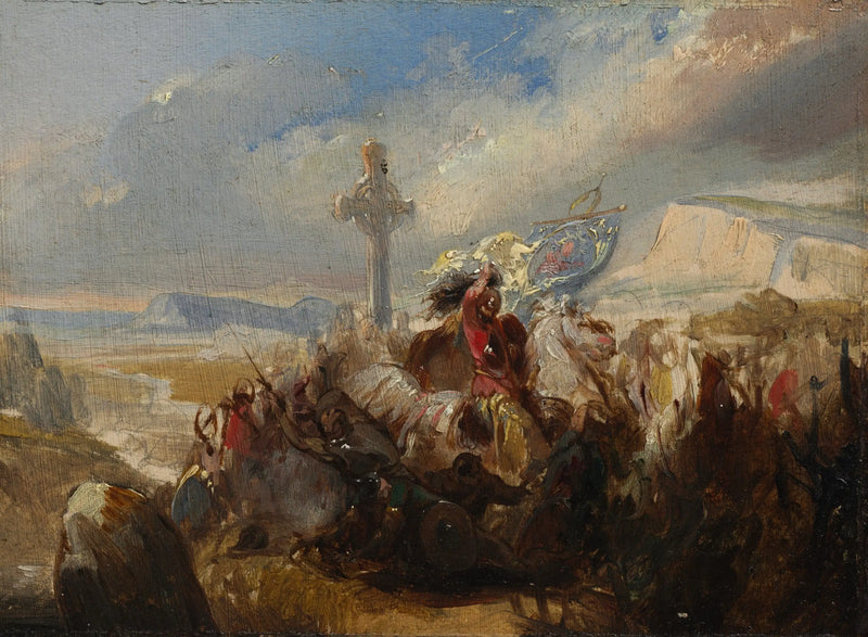 Batalha de Poitiers, 25 de outubro de 732 - Charles de Steuben