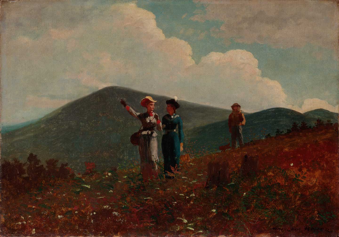 Beaver Mountain, Adirondacks; Minerva, New York - Winslow Homer