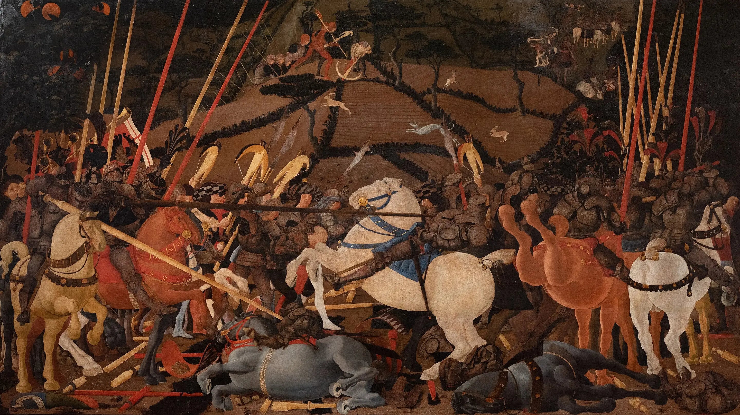 Bernardino della Ciarda désarçonné - Paolo Uccello - Alpha Reproduction