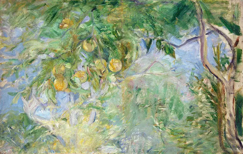 Ramos de laranjeira - Berthe Morisot