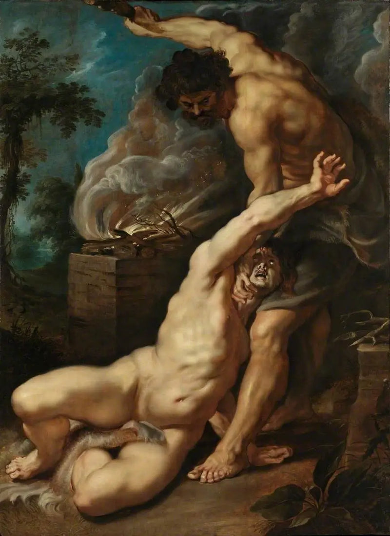 Caim matando Abel - Peter Paul Rubens