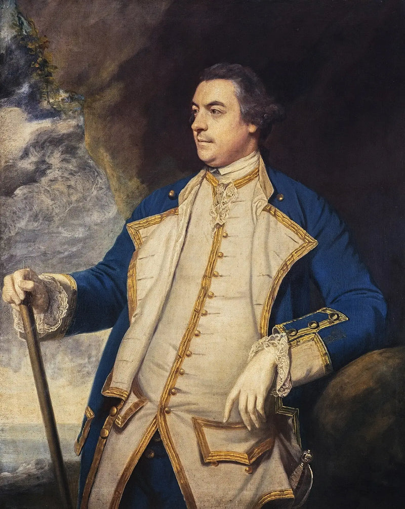 Capitão Adam Duncan, posteriormente almirante Duncan e 1º visconde de Camperdown, 1731 - 1804 - Joshua Reynolds