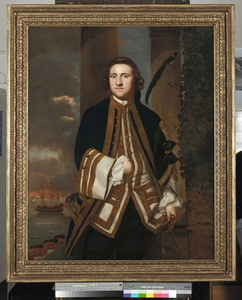 Capitão o Honrável George Edgcumbe, 1720-1795 - Joshua Reynolds