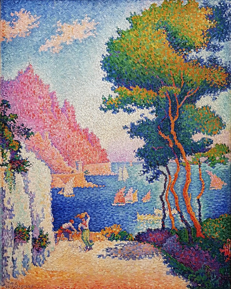 Capo di Noli, perto de Gênova - Paul Signac