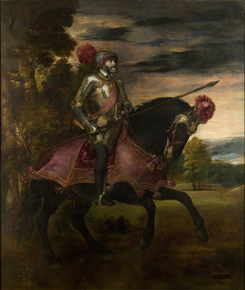 Carlos V a Cavalo em Mühlberg - Titian