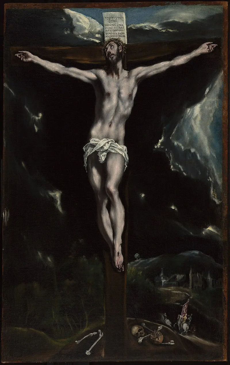 Cristo na cruz - El Greco