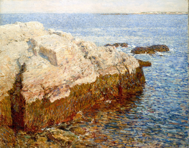 Cliff Rock - Appledore - Childe Hassam