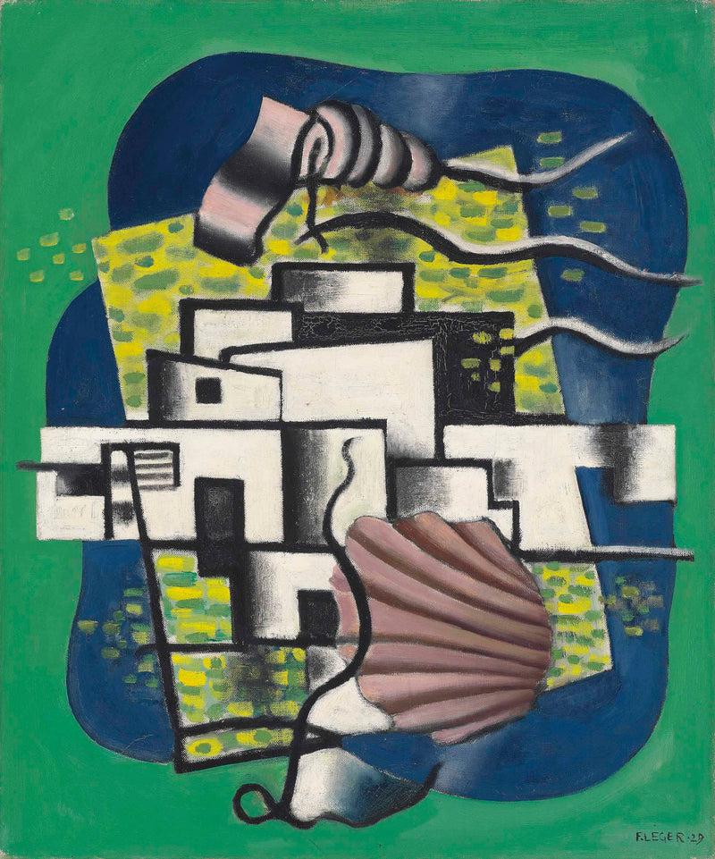 Composition avec coquille - Fernand Léger