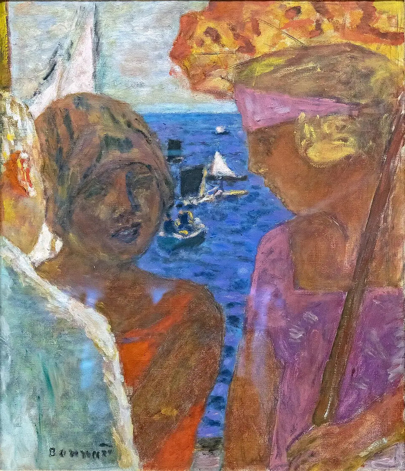 Conversa em Arcachon - Pierre Bonnard