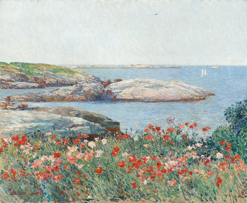 Papoulas, Ilhas Shoals - Childe Hassam