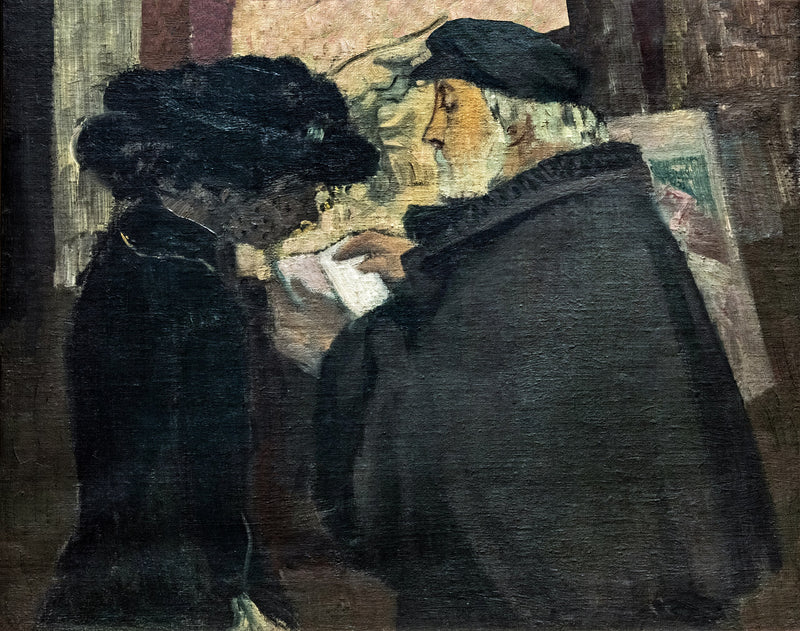 Degas e seu modelo - Maurice Denis
