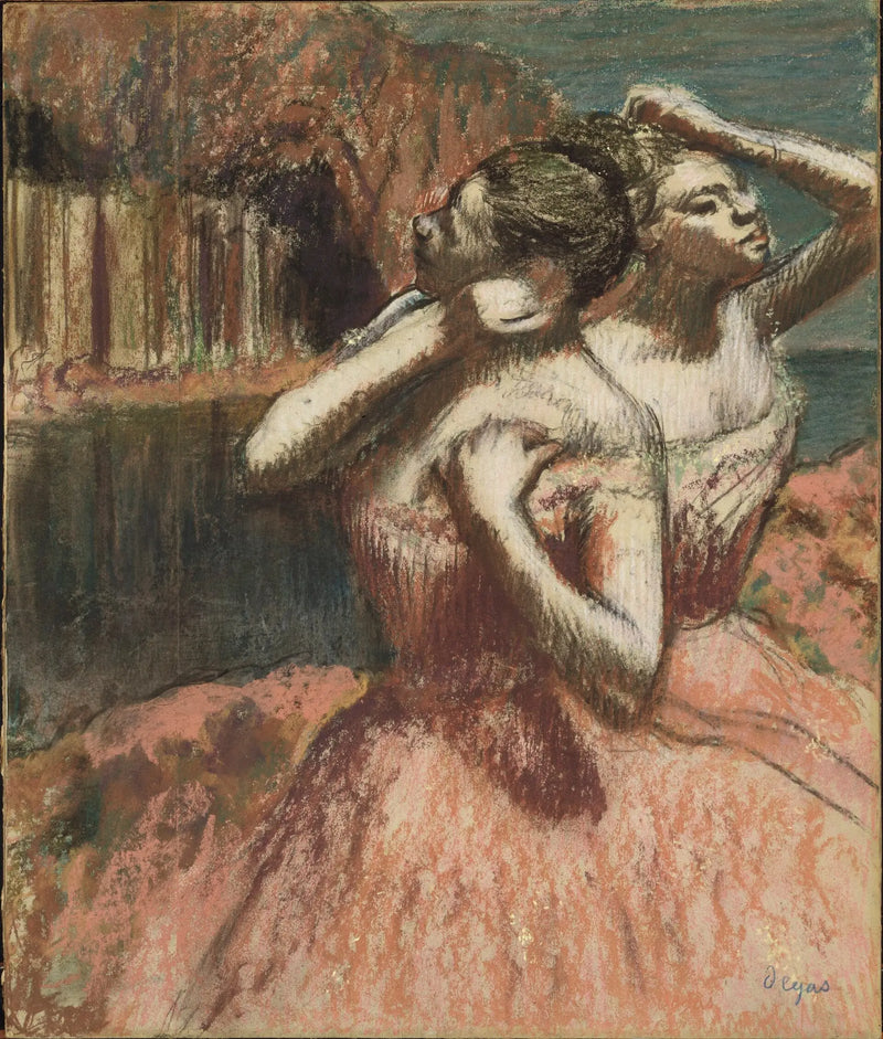 Dois dançarinos - Edgar Degas