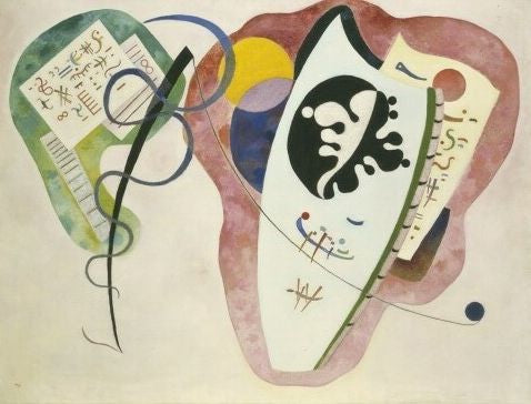 Deux environnements - Vassily Kandinsky