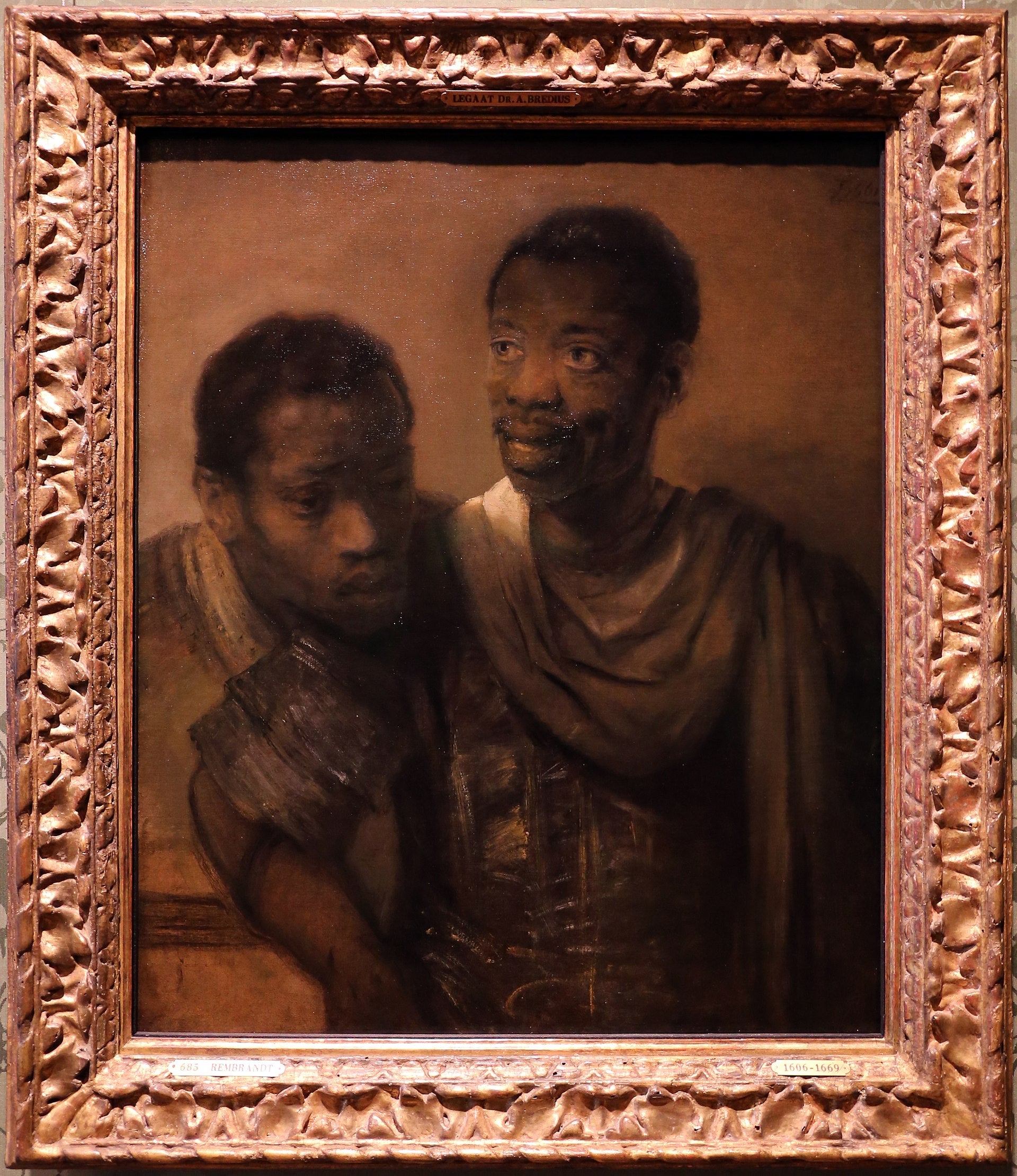 Dois negros - Rembrandt