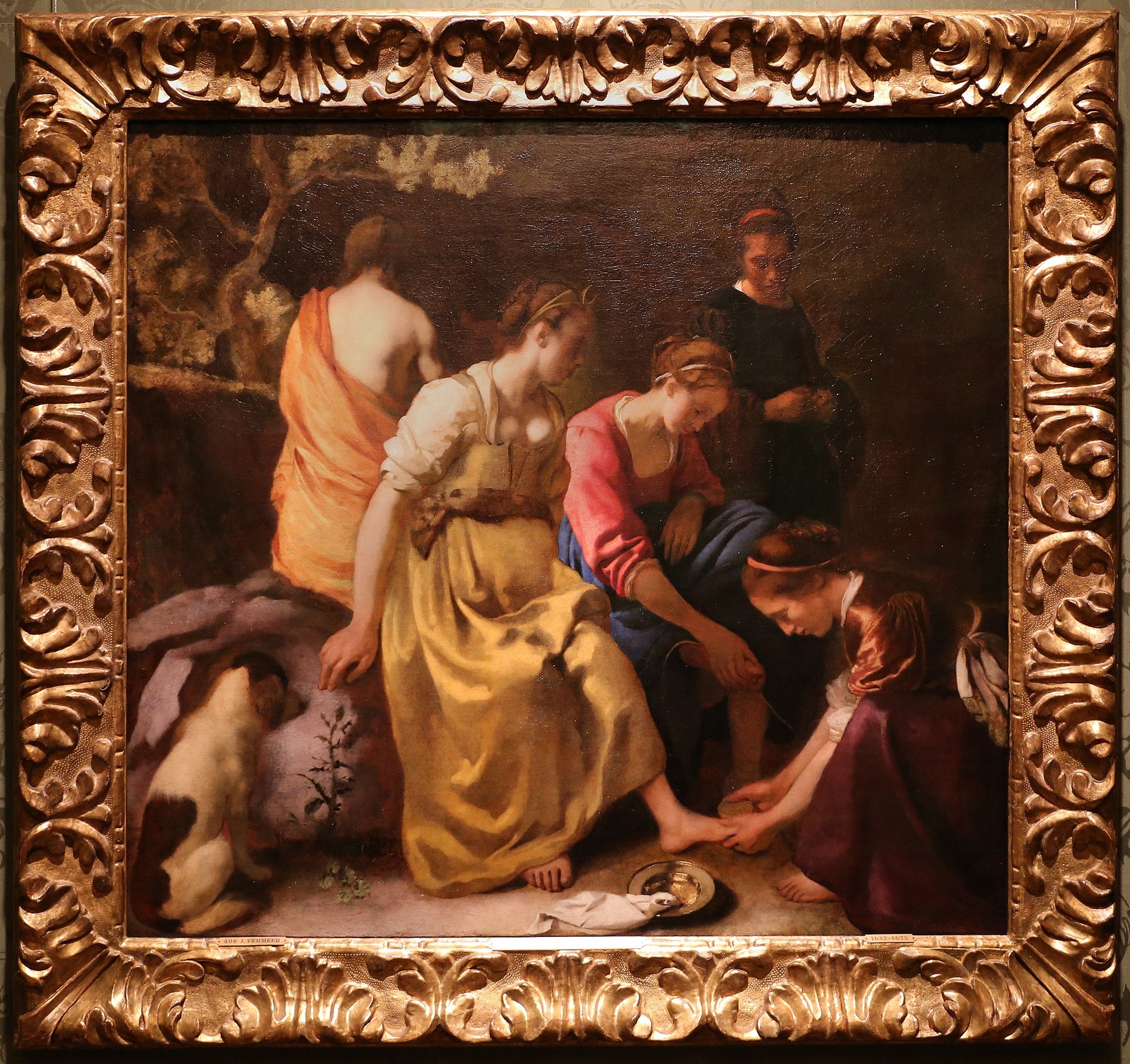 Diana e suas companheiras - Johannes Vermeer