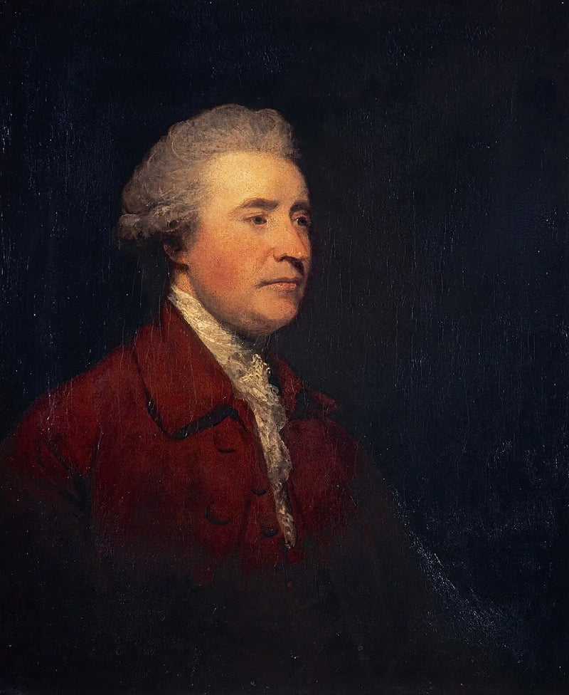 Edmund Burke, 1729 - 1797. Estadista, orador e autor - Joshua Reynolds