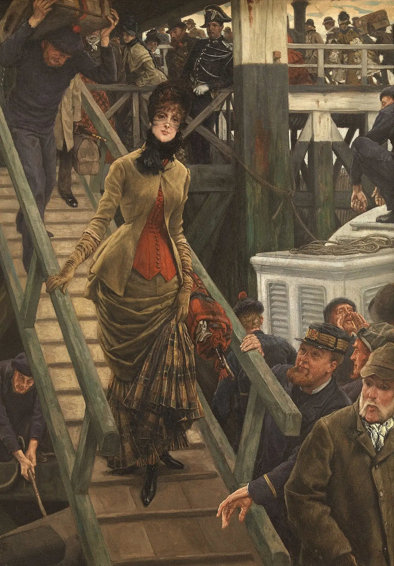 Embarque em Calais - James Tissot