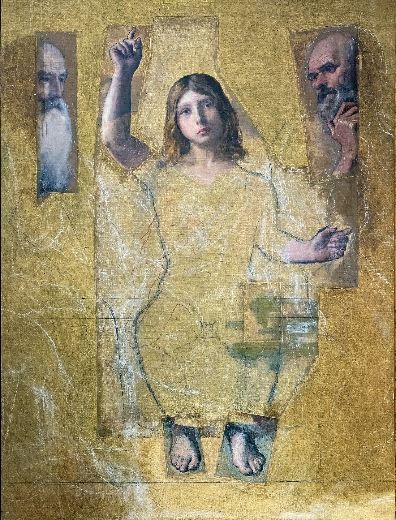 Estudos para Jesus entre os doutores - Jean-Auguste-Dominique Ingres