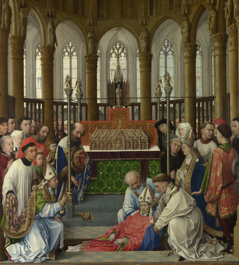 Exumação de São Hubert - Rogier van der Weyden