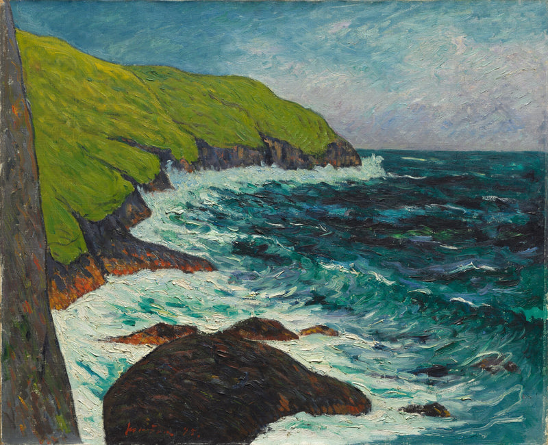 Falésias de Beg ar Fry, Saint-Jean-du-Doigt - Maxime Maufra