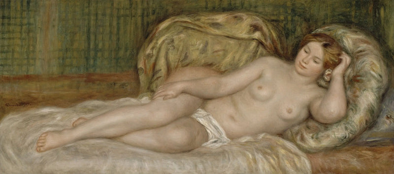 Mulher nua (adormecida) - Pierre-Auguste Renoir
