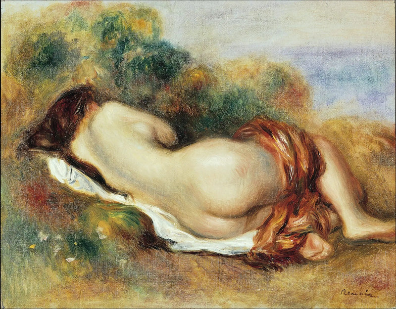 Mulheres nuas deitadas - Pierre-Auguste Renoir