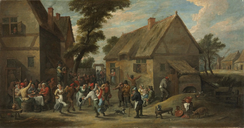Festa da Vila - David Teniers, o Jovem