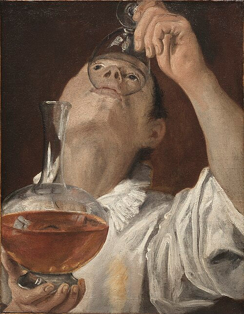 Menino bebendo - Annibale Carracci