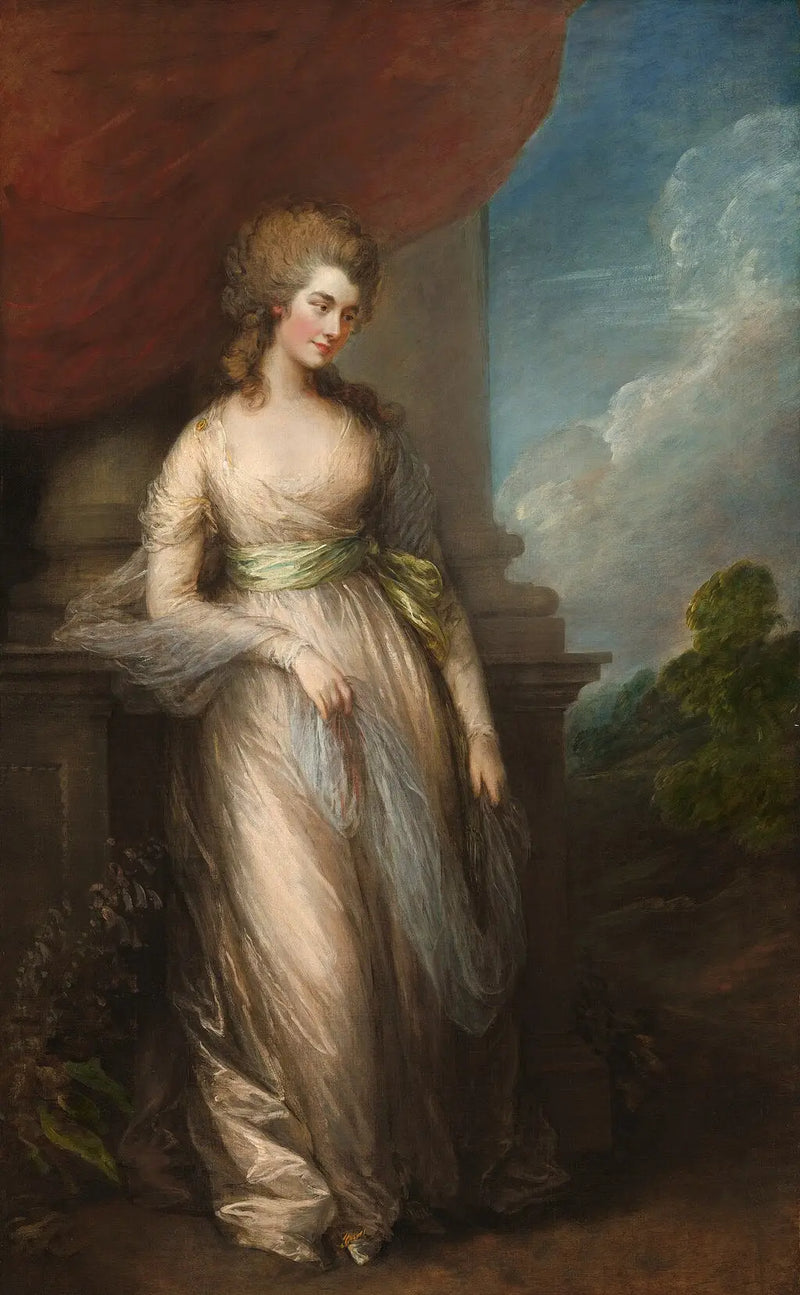 Georgiana, duquesa de Devonshire - Thomas Gainsborough