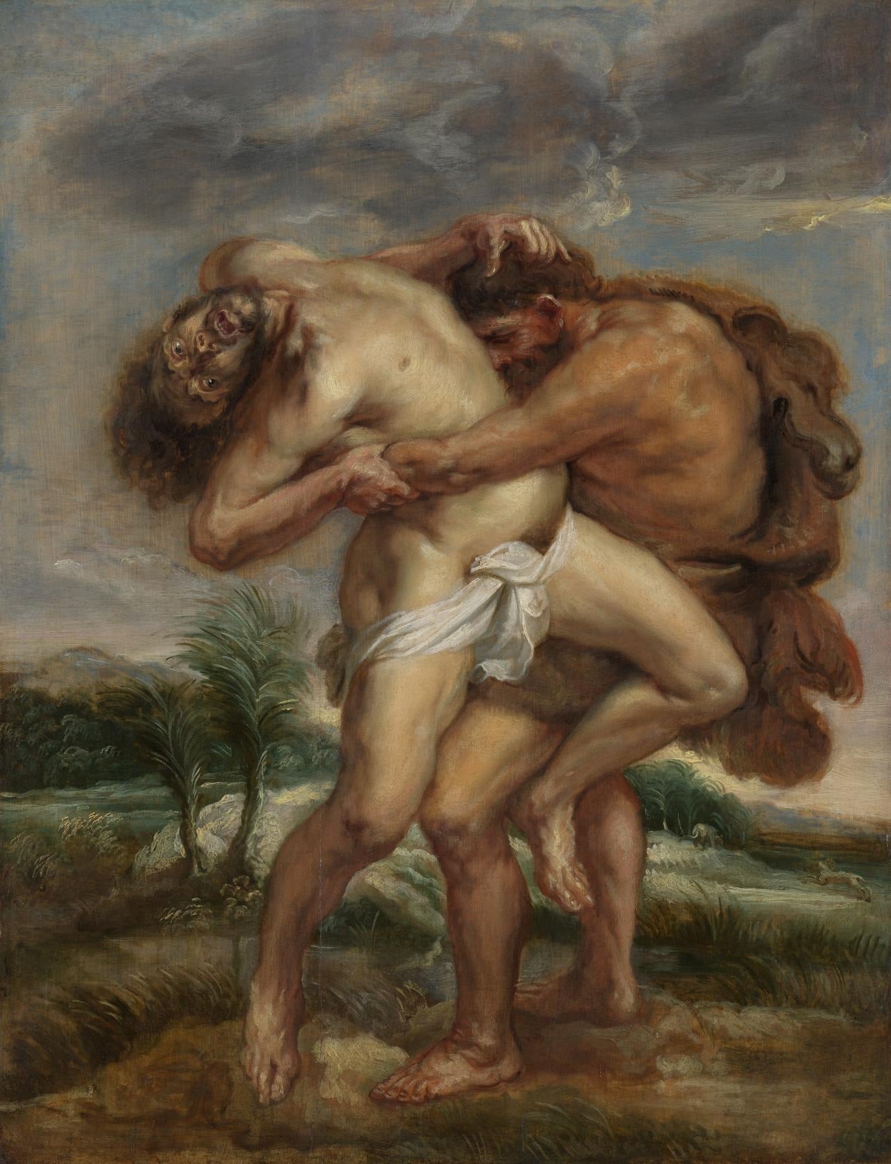 Hércules e Antaeus - Peter Paul Rubens