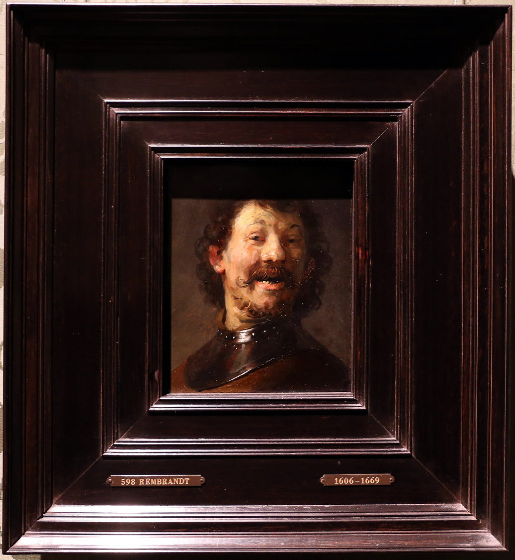 Homem rindo - Rembrandt