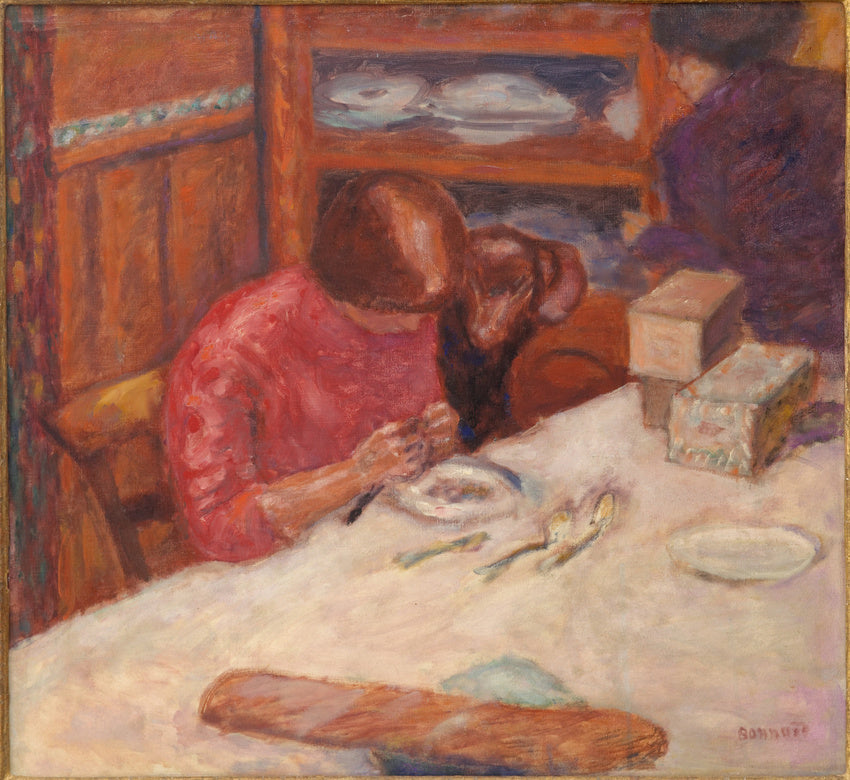 Reproduction du tableau « Intérieur - Pierre Bonnard » par Alpha Reproduction en peinture à l’huile