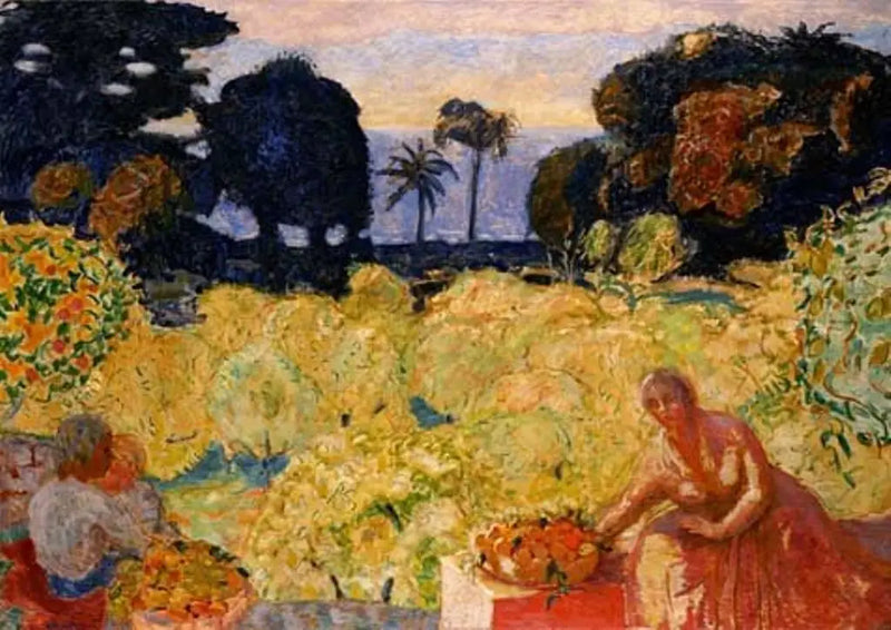 Jardim mediterrâneo - Pierre Bonnard