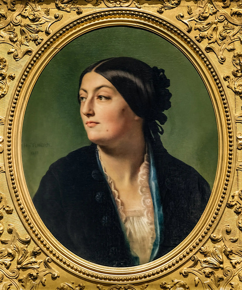 Jeanne Élisabeth, conhecida como Isabelle Hittorf - Hippolyte Flandrin