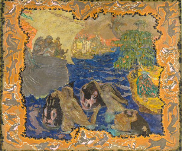 Reproduction du tableau « Jeux d'eau - Pierre Bonnard » par Alpha Reproduction en peinture à l’huile