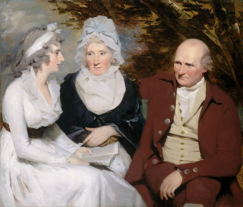 John Johnstone, Betty Johnstone e Mlle Wedderburn - Henry Raeburn