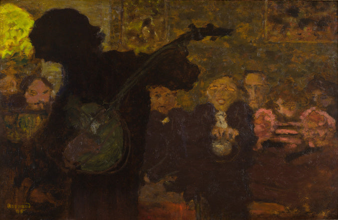 Reproduction du tableau « Joueur de banjo - Pierre Bonnard » par Alpha Reproduction en peinture à l’huile