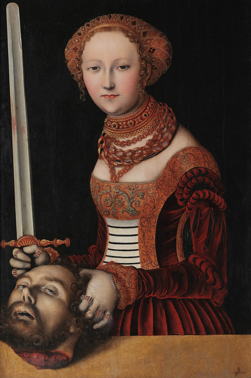 Judith com a cabeça de Holofernes - Lucas Cranach, o Velho