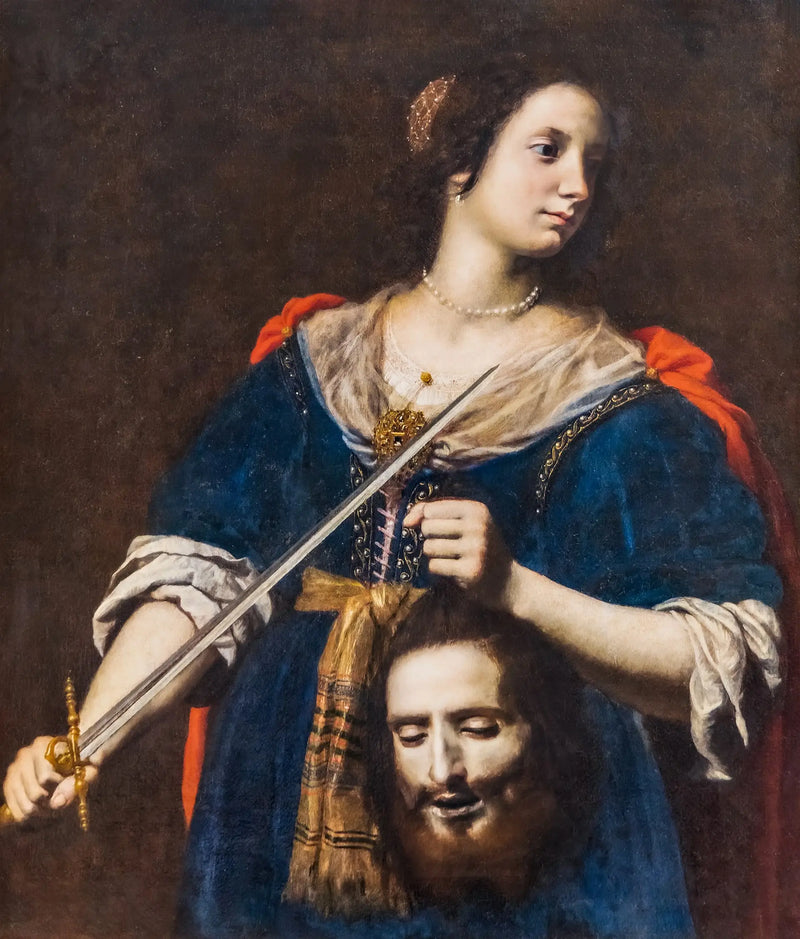 Judith, locatária da cabeça de Holofernes - Lorenzo Lippi