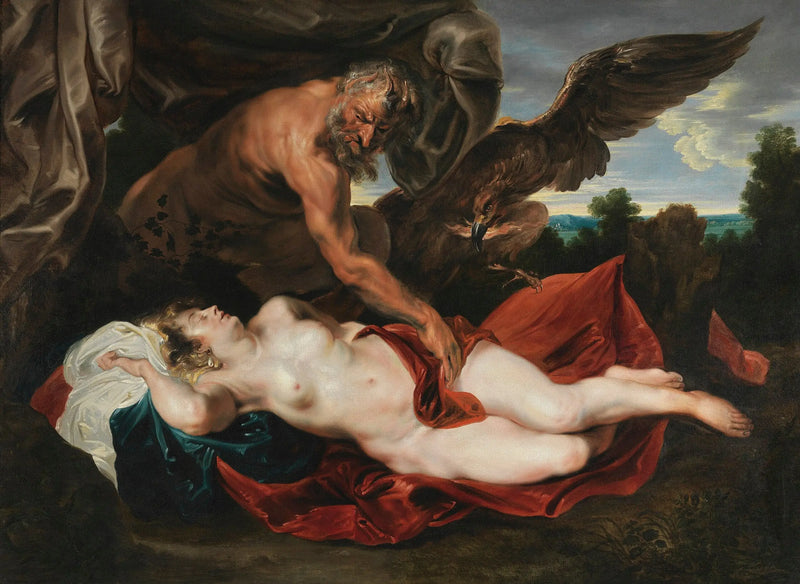 Júpiter e Antiope - Antoine van Dyck