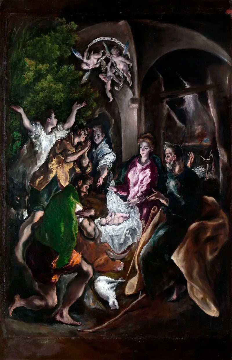 Adoração dos pastores - El Greco