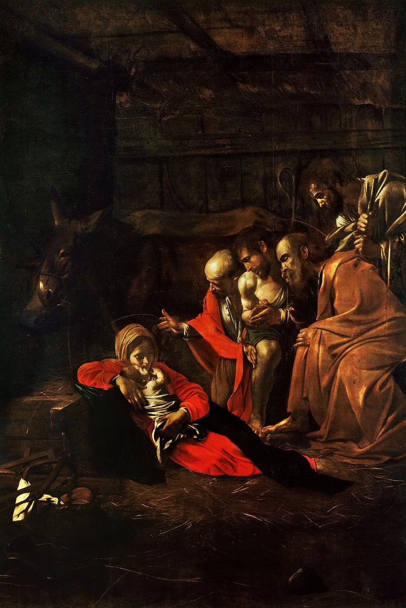 A Adoração dos Pastores - Caravaggio