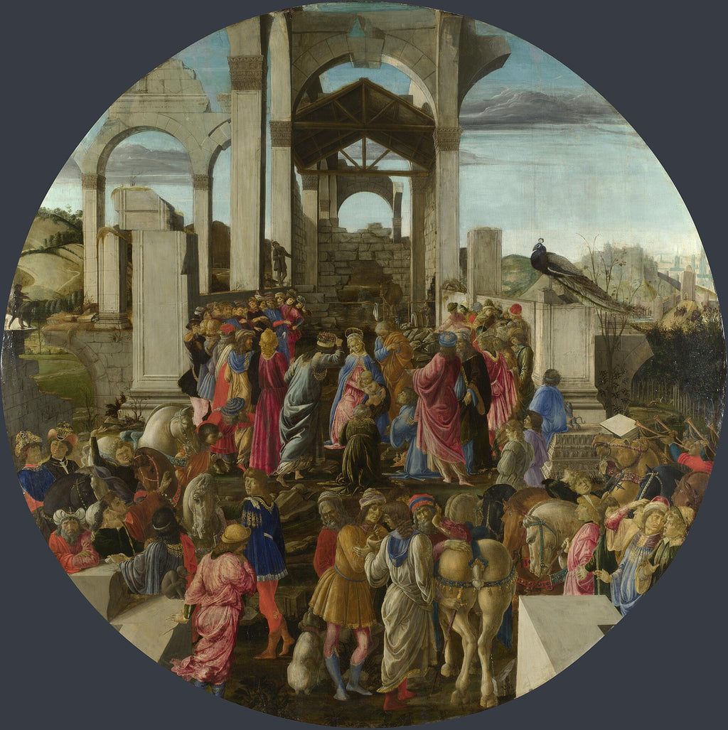 A Adoração dos Magos - Sandro Botticelli