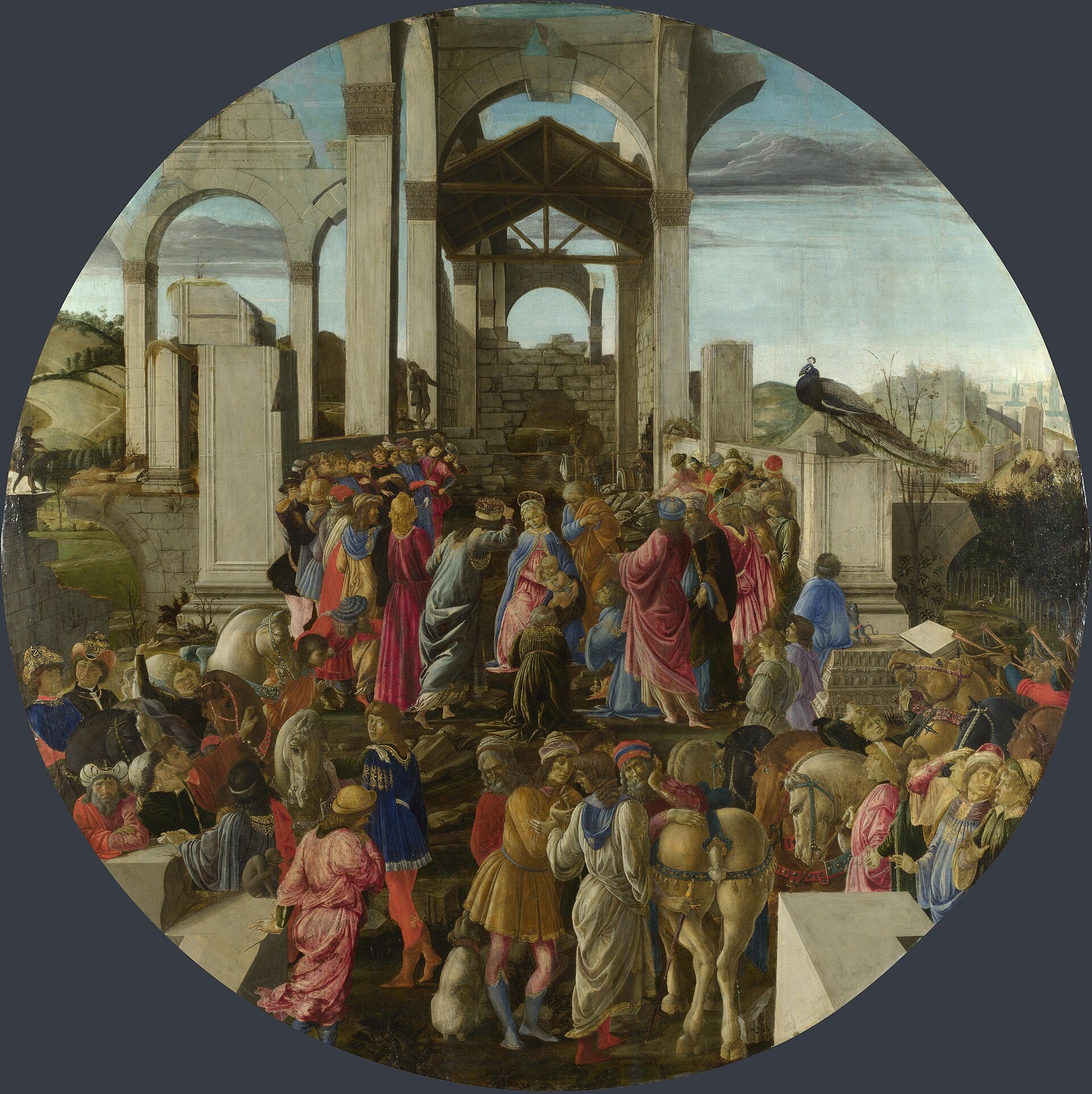 A Adoração dos Magos - Sandro Botticelli