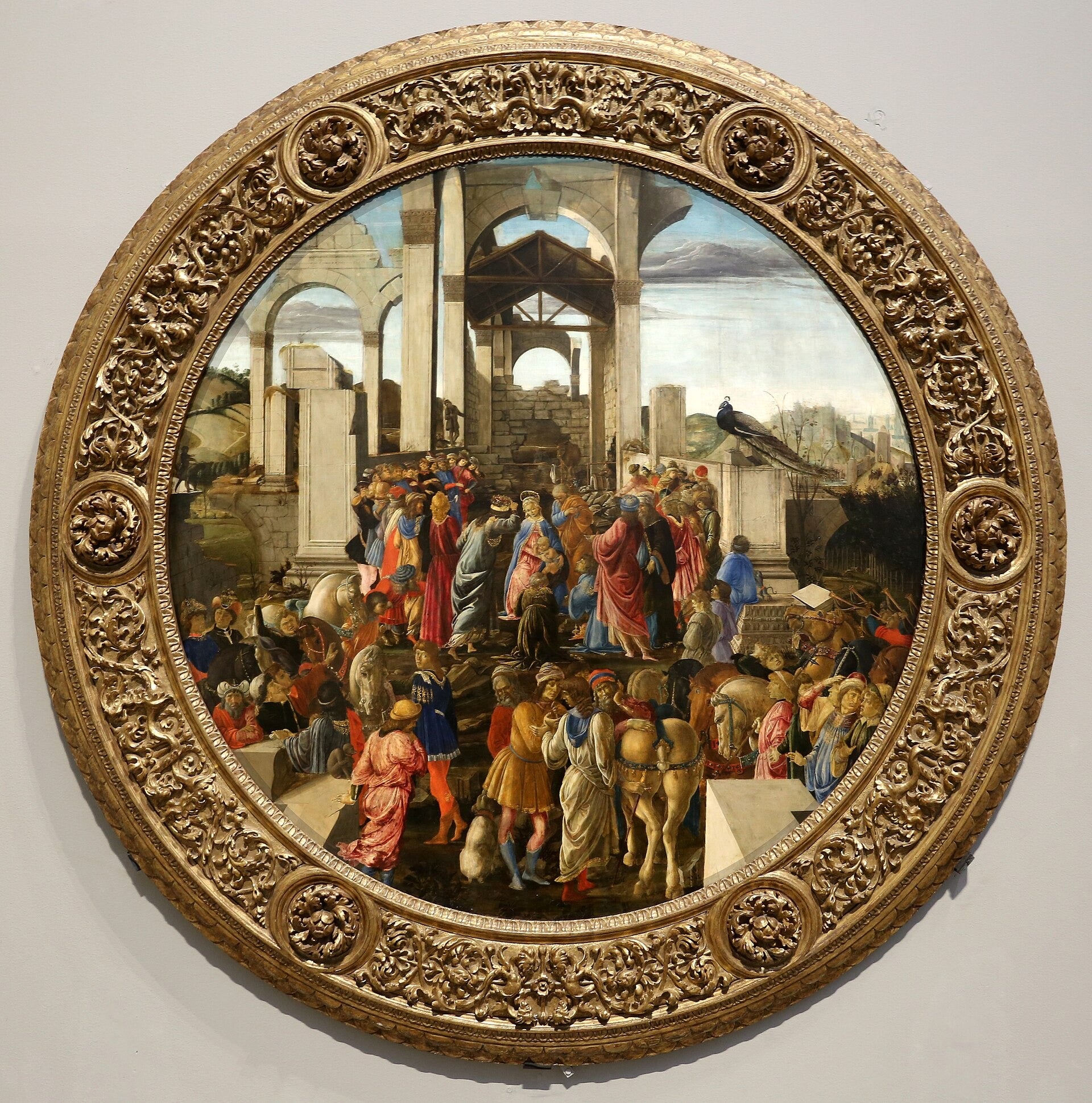 A Adoração dos Magos - Sandro Botticelli