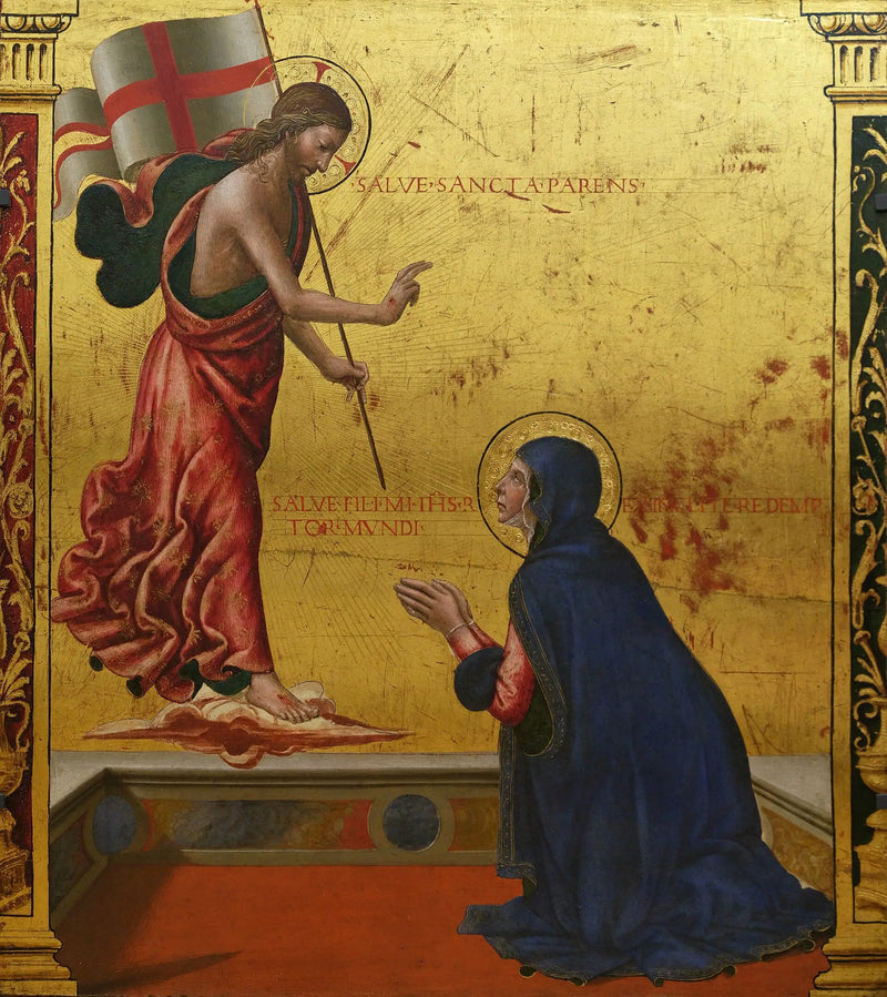 A Aparição de Cristo à Virgem - Domenico Ghirlandaio